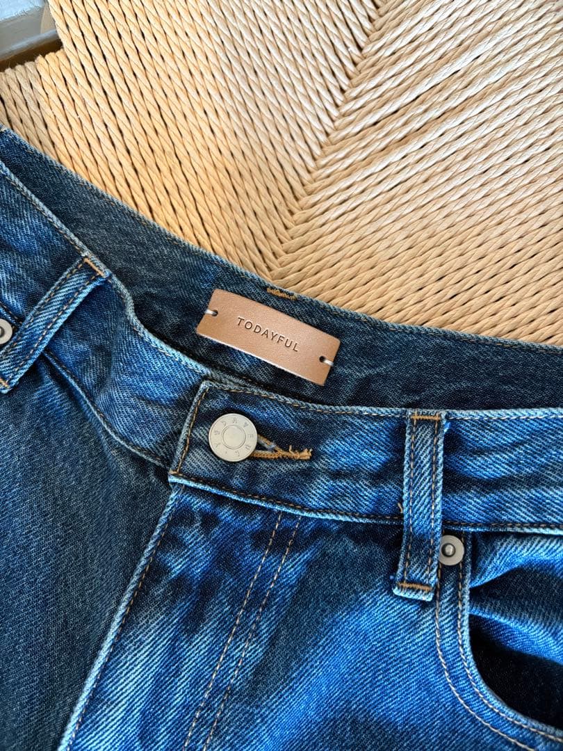 パンツ TODAYFUL Cary's Denim blue 23