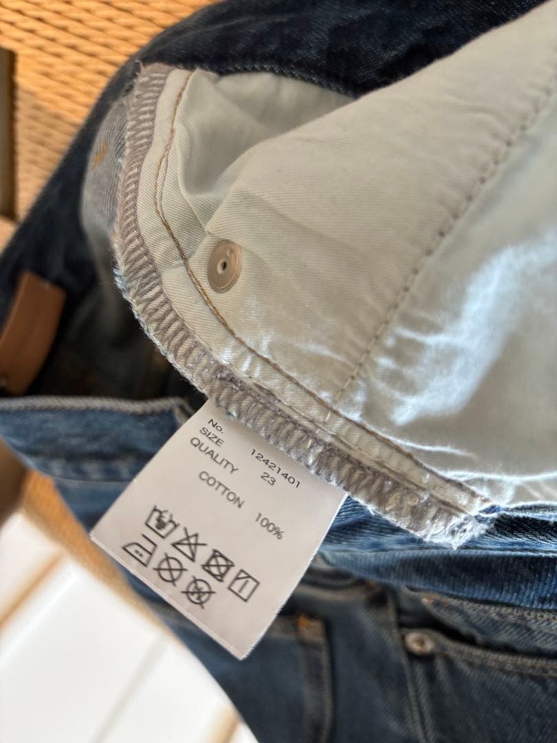 パンツ TODAYFUL Cary's Denim blue 23