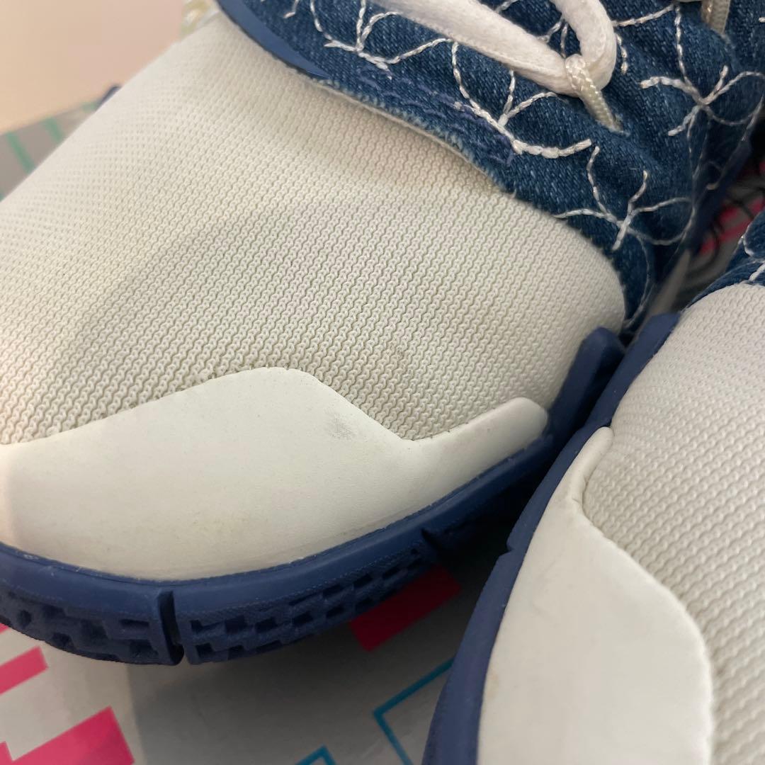 KYBRID S2 EP SASHIKO バスケットシューズ ホワイト/ネイビー