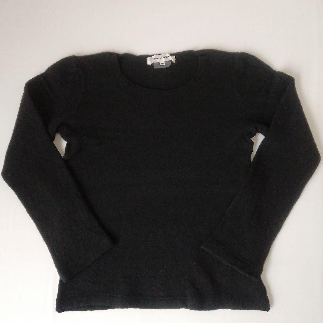 ●コムデギャルソ●セーター ニット ブラック