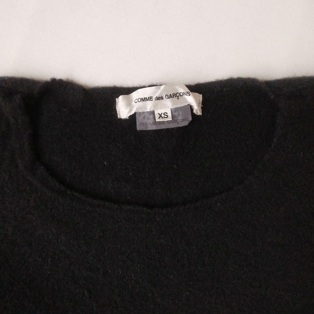 ●コムデギャルソ●セーター ニット ブラック