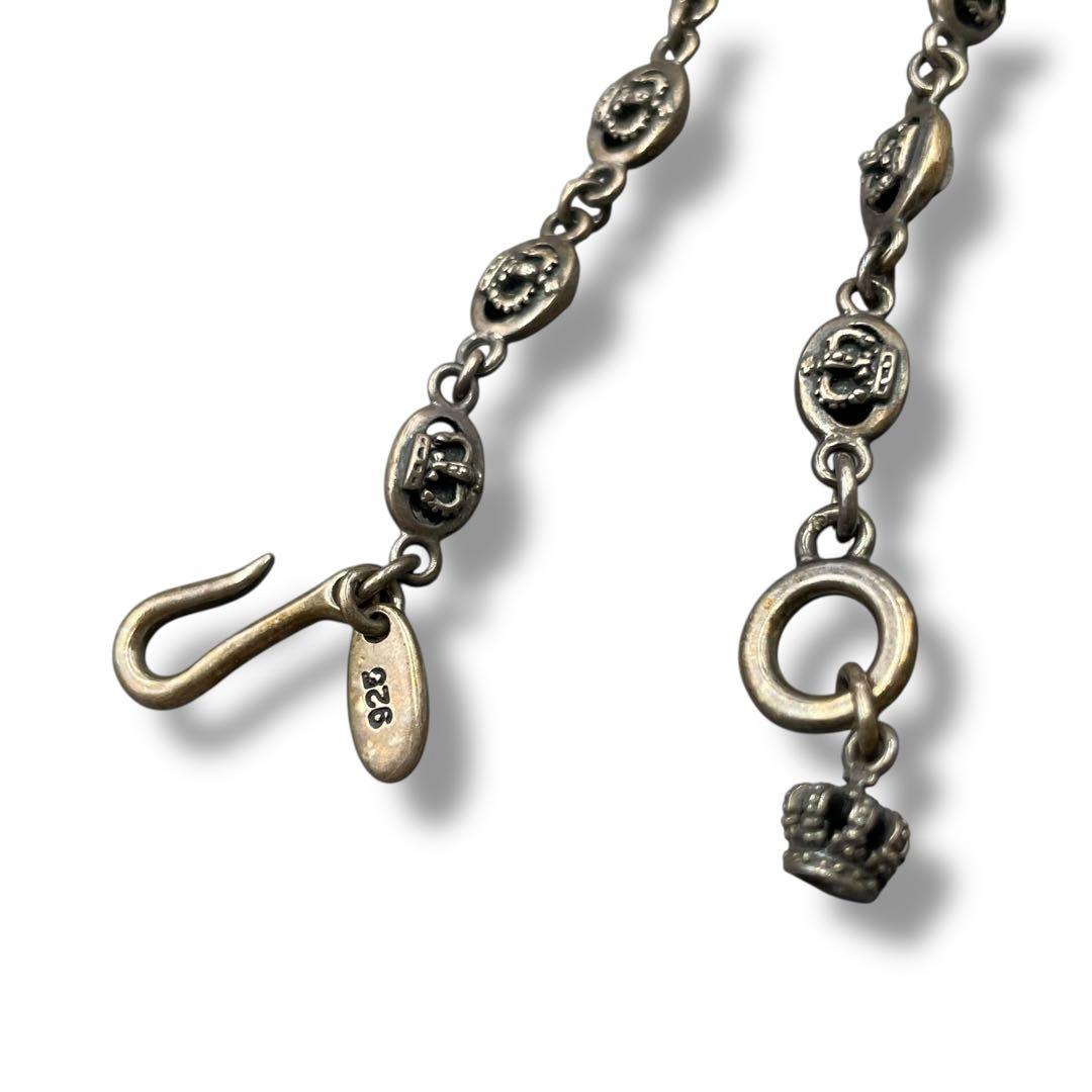 ジャスティンデイビス QE2チェーン50cm ネックレス シルバー925