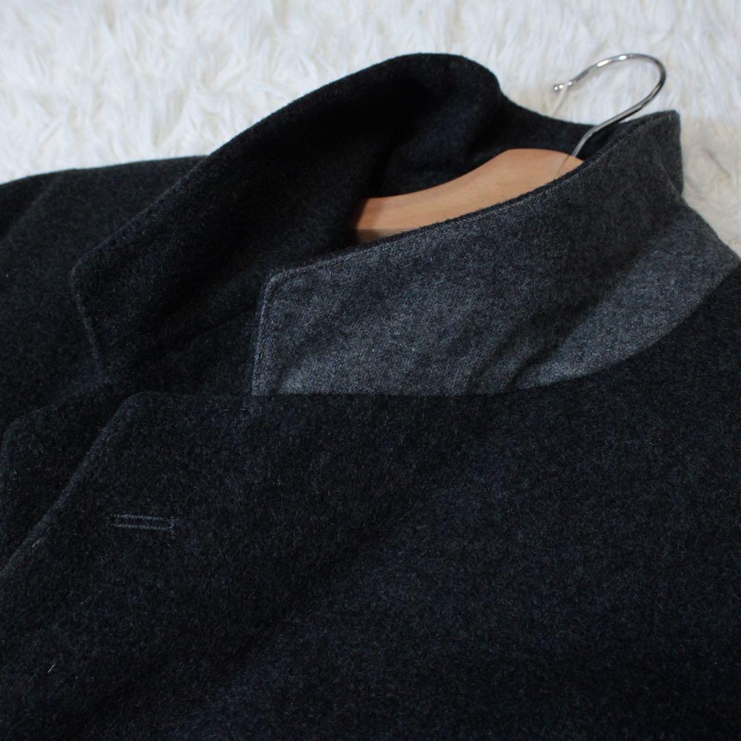 Christian Dior カシミヤ混 ダブルブレスト チェスターコート L