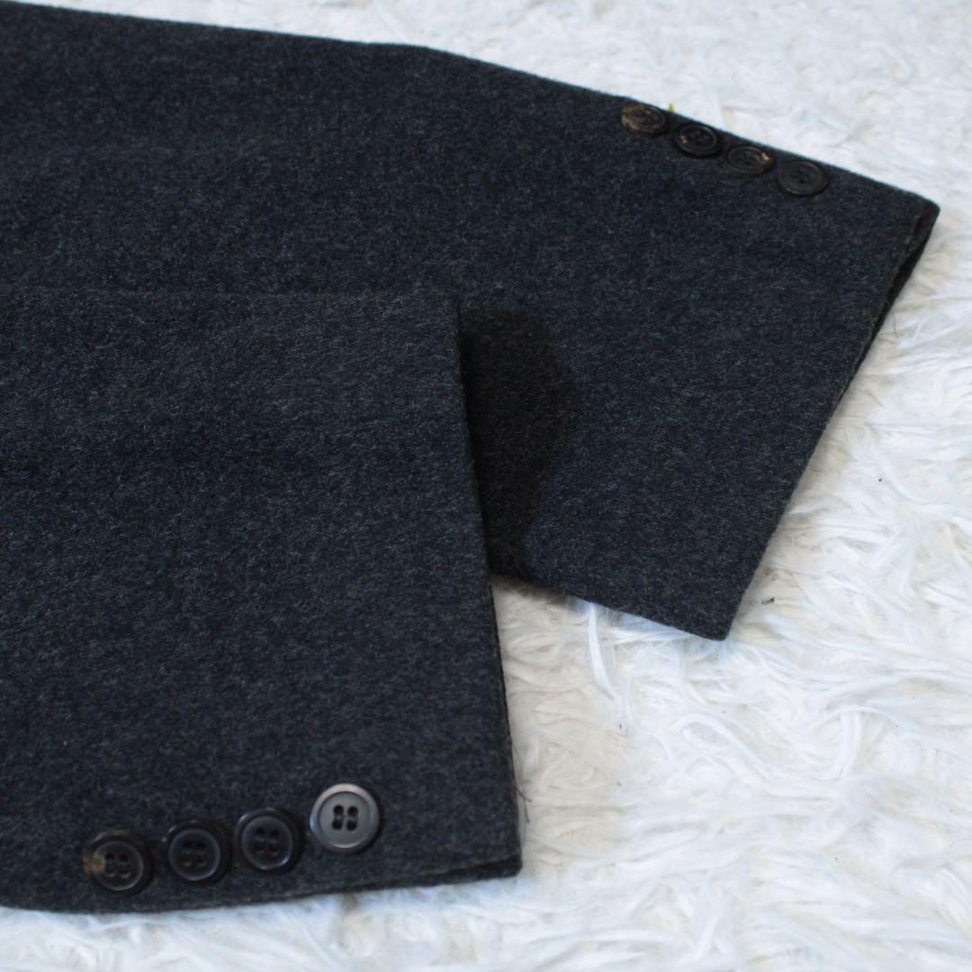 Christian Dior カシミヤ混 ダブルブレスト チェスターコート L