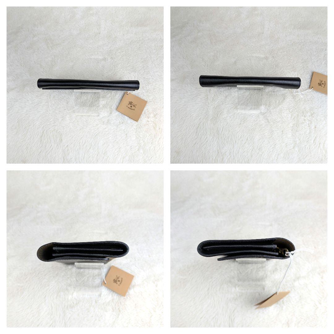 ✨️未使用タグ付✨️ ILBISONTE イルビゾンテ レザー 長財布 ブラック