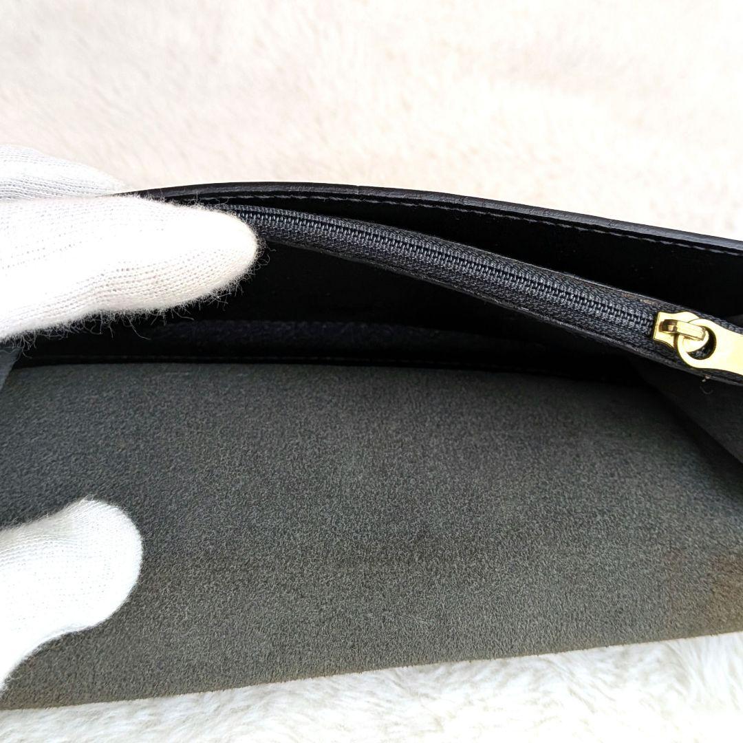 ✨️未使用タグ付✨️ ILBISONTE イルビゾンテ レザー 長財布 ブラック