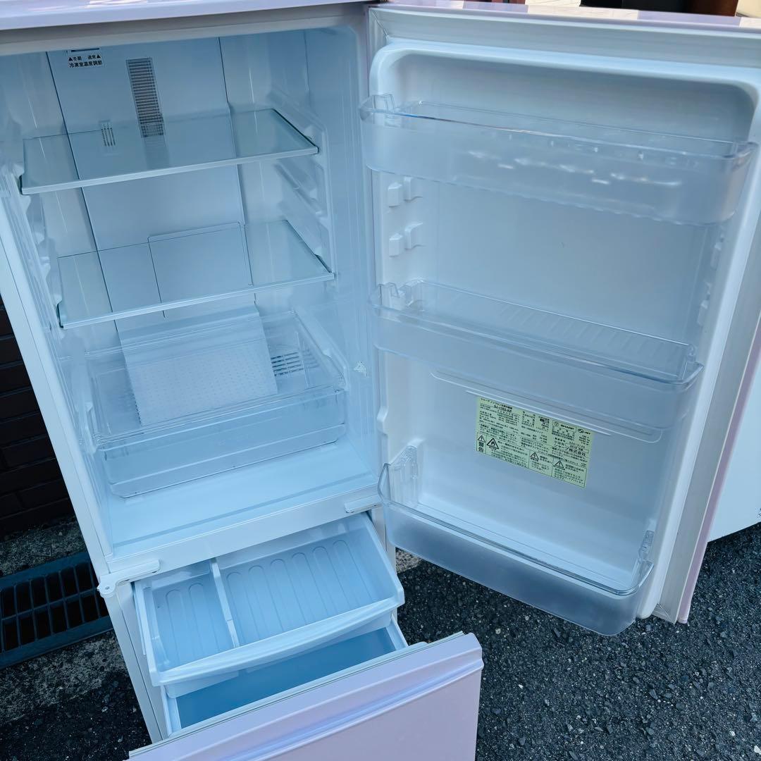 SHARP シャープ 167L 冷凍冷蔵庫 SJ-17E5-KP 2018年製