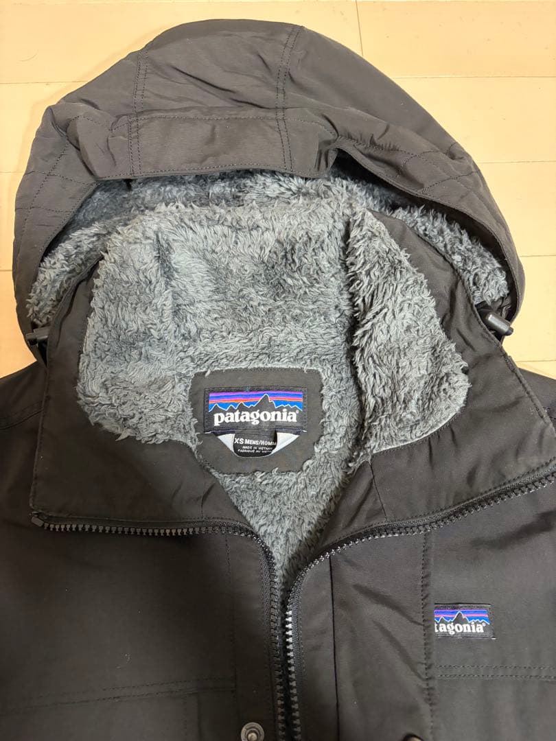 【美品】Patagonia ダウンジャケット 内ボア XSサイズ 黒