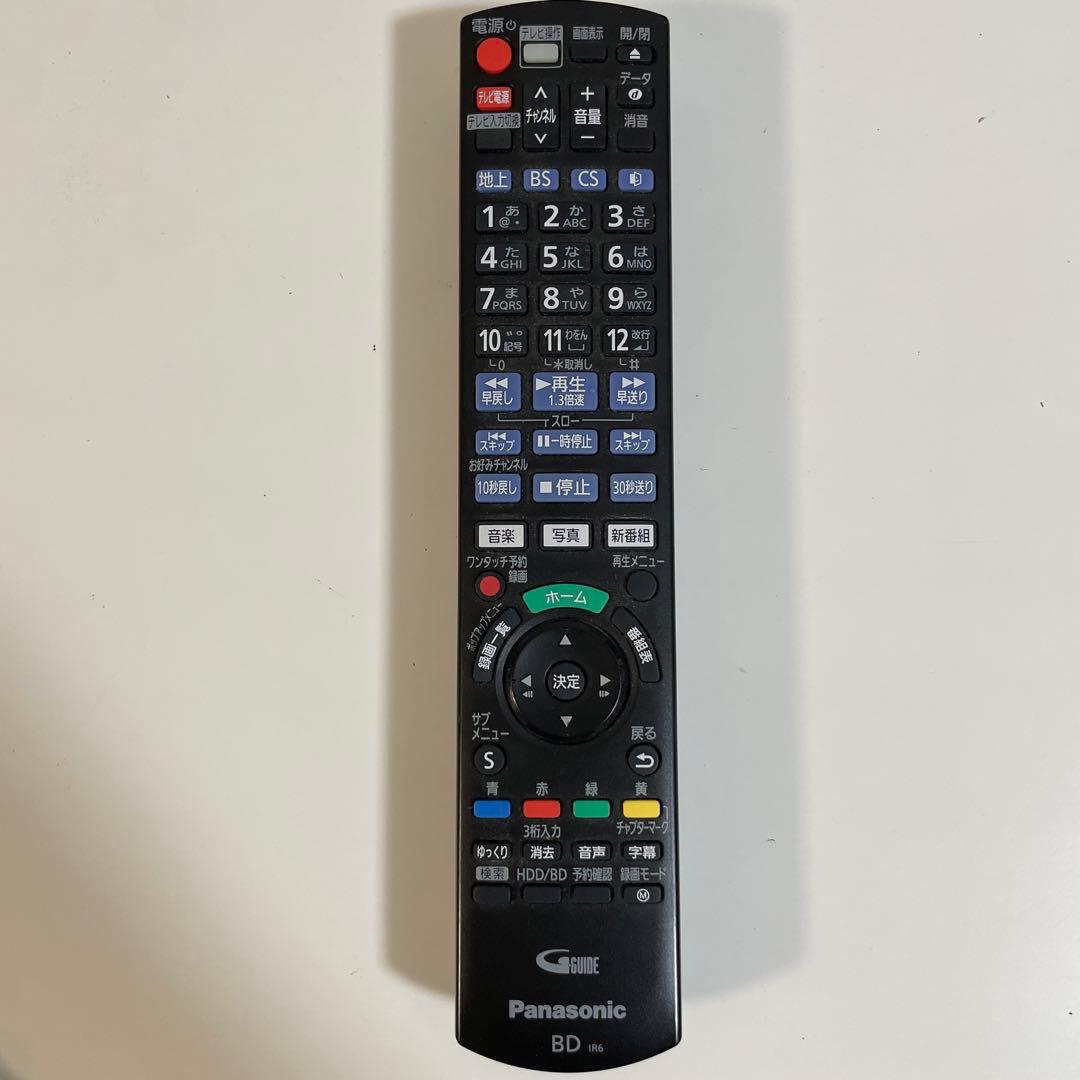 動作◎Panasonic DVDプレーヤー DMR-BRW1050 2018年製