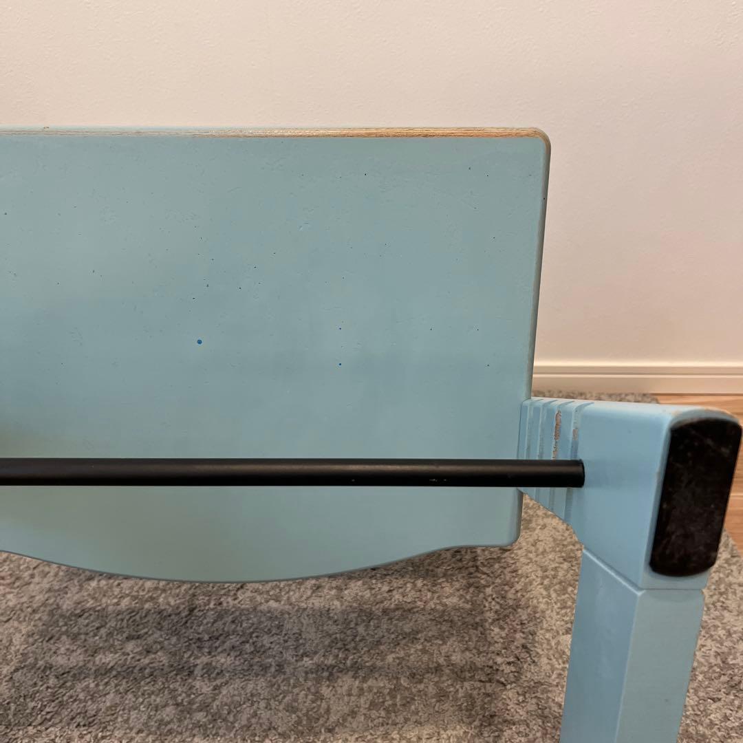 STOKKE ストッケ トリップトラップ アクアブルー 転倒防止付 廃盤色 希少