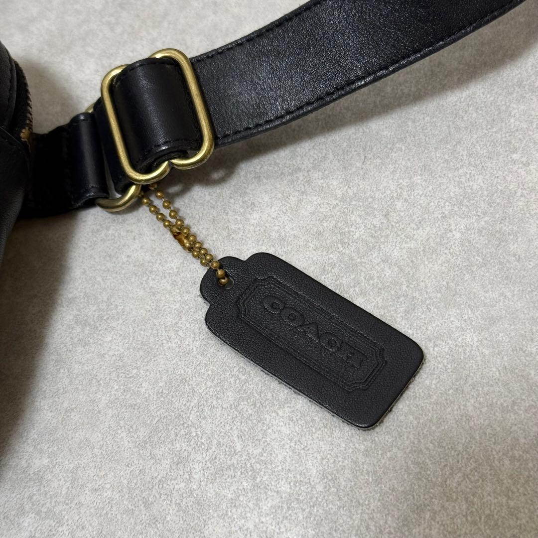 【激レア】 USA製 オールドコーチ ウエストポーチ ダブルターンロック