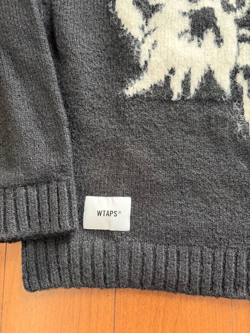 美品 Mサイズ WTAPS CREW NECK BVO SWEATER WOPL