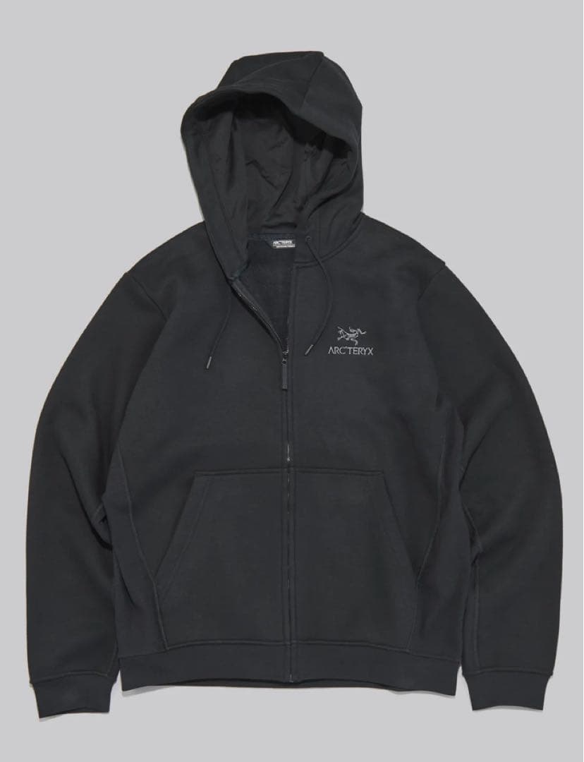 新品未使用 アークテリクス エンブレム フリース フルジップ フーディ パーカー