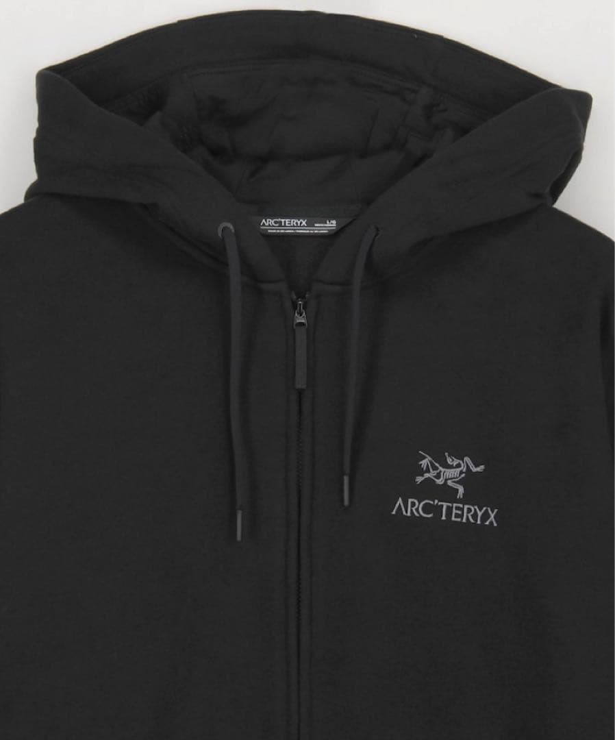 新品未使用 アークテリクス エンブレム フリース フルジップ フーディ パーカー