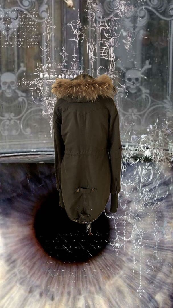 ファー付きモッズコート 亜熱帯 フェアリーグランジ