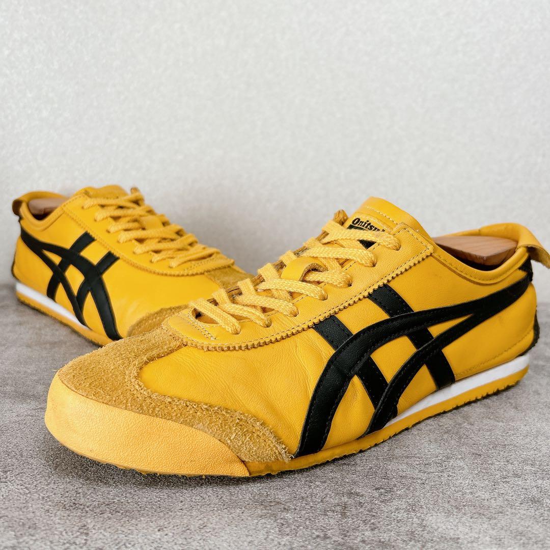 美品 オニツカタイガー メキシコ66 キルビル スニーカー 27 黄色　イエロー