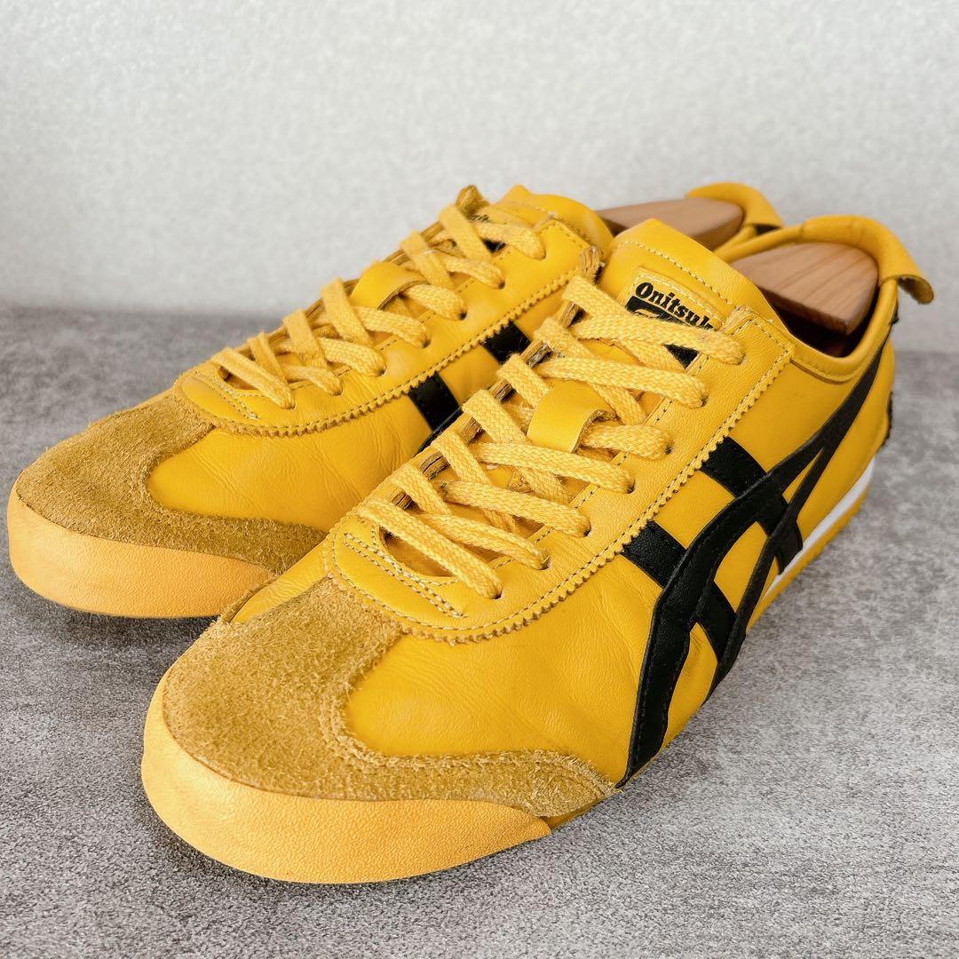 美品 オニツカタイガー メキシコ66 キルビル スニーカー 27 黄色　イエロー