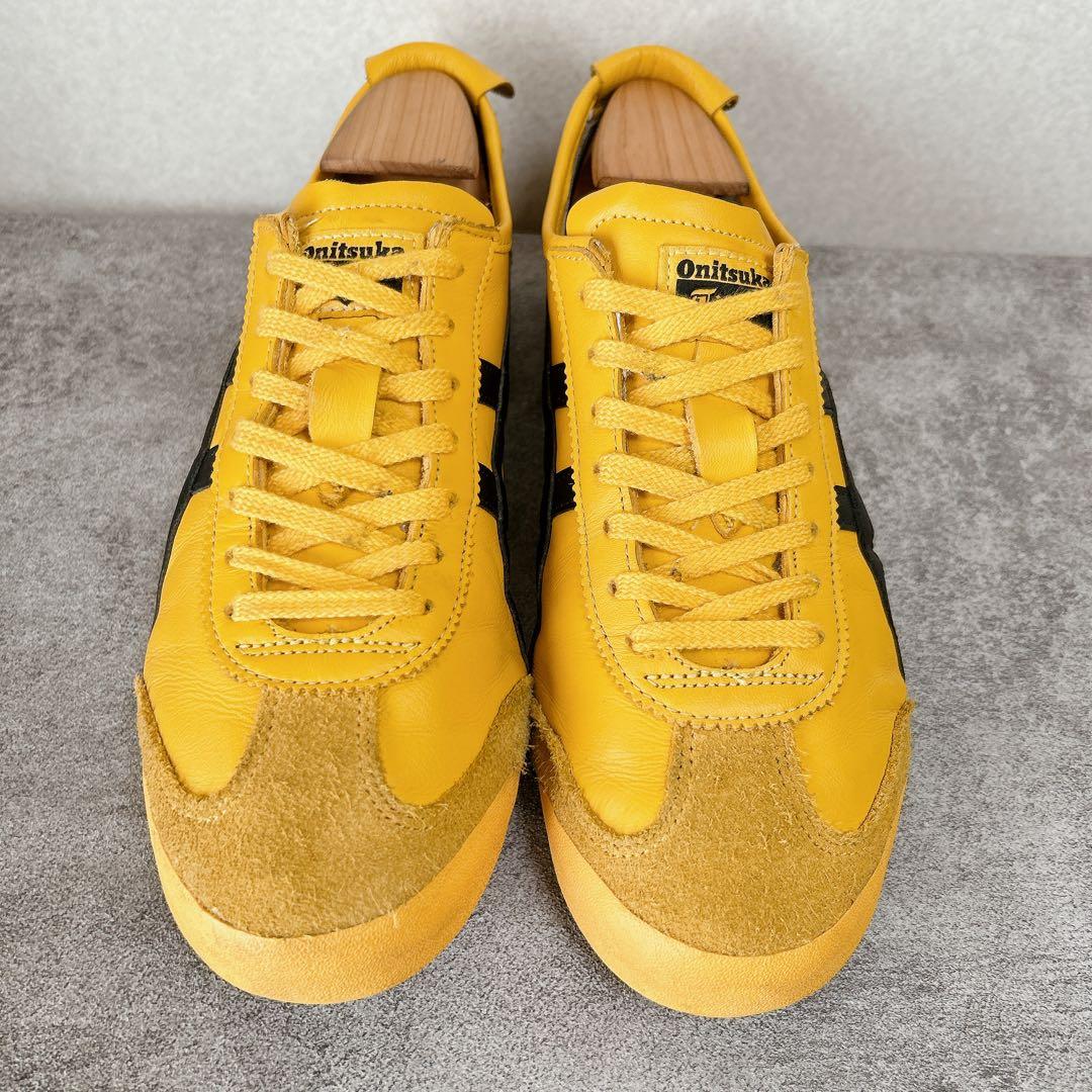 美品 オニツカタイガー メキシコ66 キルビル スニーカー 27 黄色　イエロー