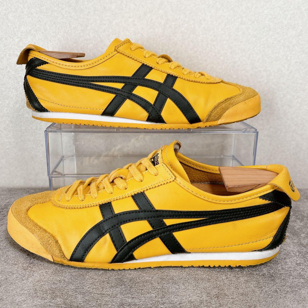 美品 オニツカタイガー メキシコ66 キルビル スニーカー 27 黄色　イエロー