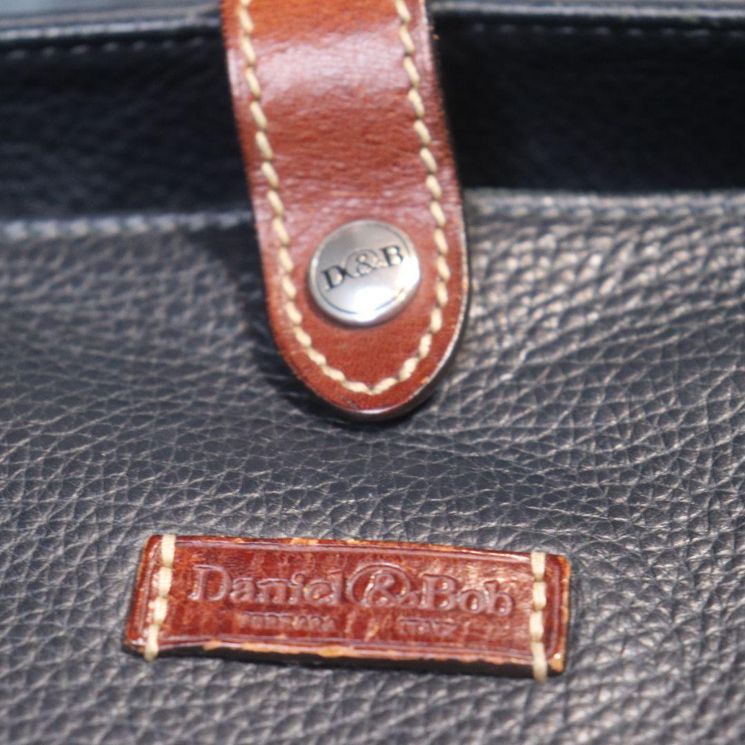 ダニエル&ボブ トゥモローランド別注 トートバッグ レザー A4可 ネイビー 茶