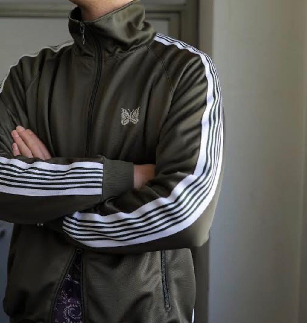 Needles オリーブ ジップアップジャケット M