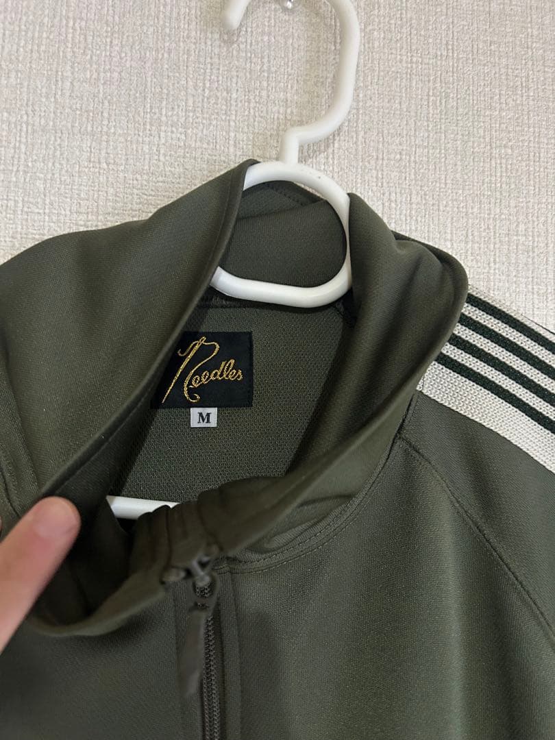 Needles オリーブ ジップアップジャケット M