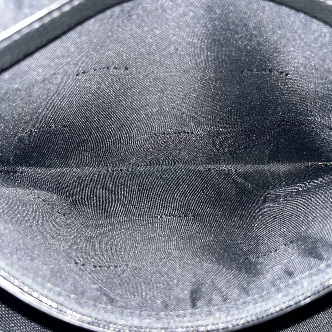 コラボ　別注　コーチ×メルセデスベンツ　トートバッグ　メトロポリタン　レザー　黒