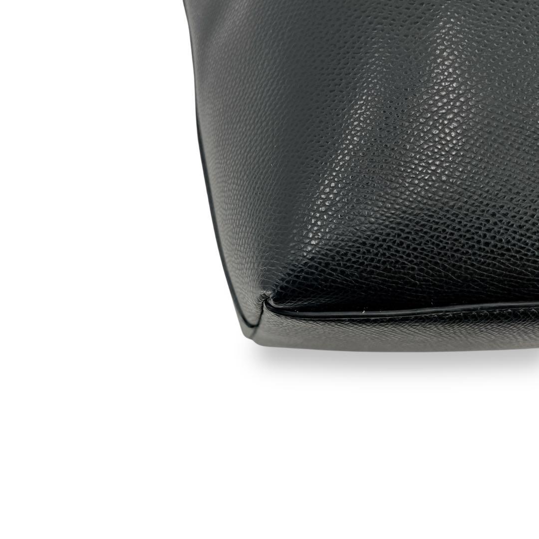 コラボ　別注　コーチ×メルセデスベンツ　トートバッグ　メトロポリタン　レザー　黒