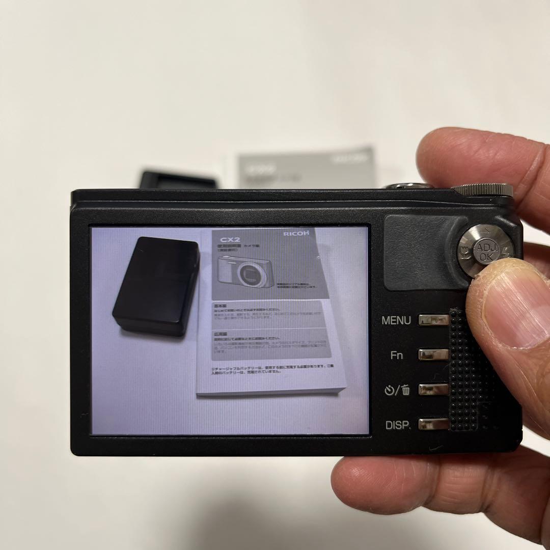 w*〄様 Ricoh CX2 コンパクトデジタルカメラ ブラック