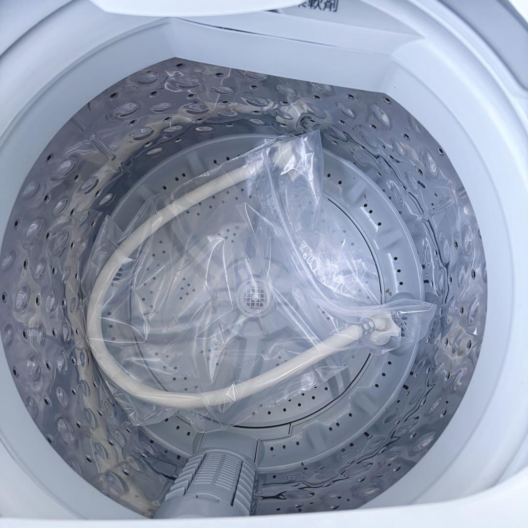 取付無料！ニトリ シンプルホワイトインテリア冷蔵庫 グラストップ6kg洗濯機！