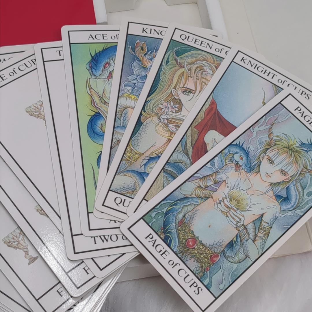 超美麗イラスト✨希少レアカード✨絶版/廃盤本✨ミラクルタロット 清水玲子