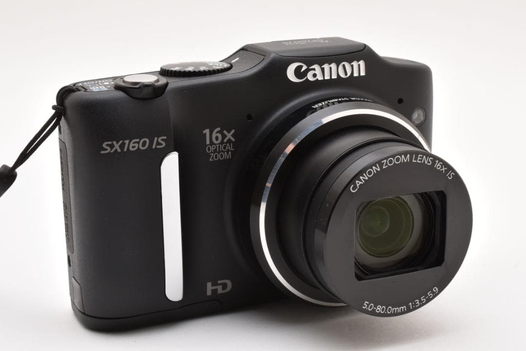 【美品】Canon PowerShot SX160IS ブラック