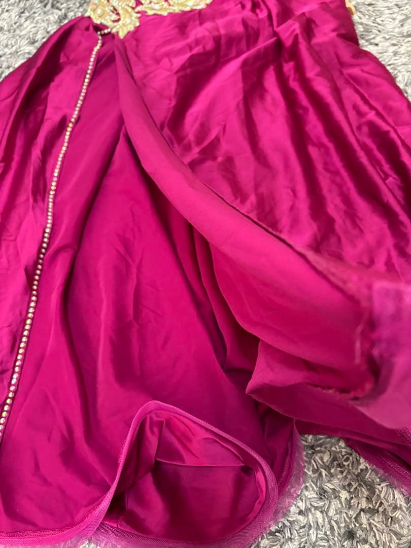 ベリーダンス オリエンタル衣装(インナー一体化スカート)身長150㎝前後の方必見