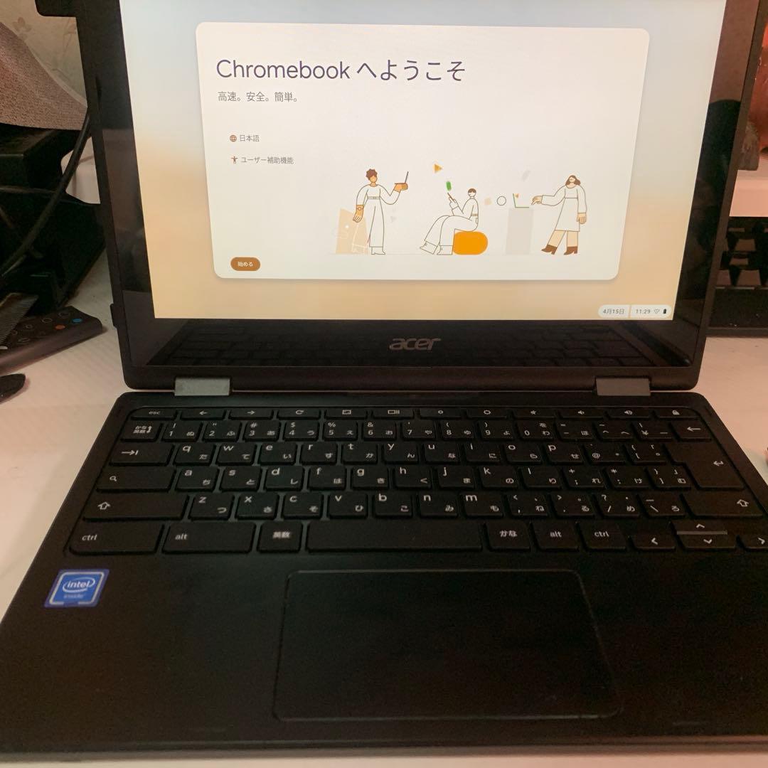 acer chrombook spin511 タッチペン付き