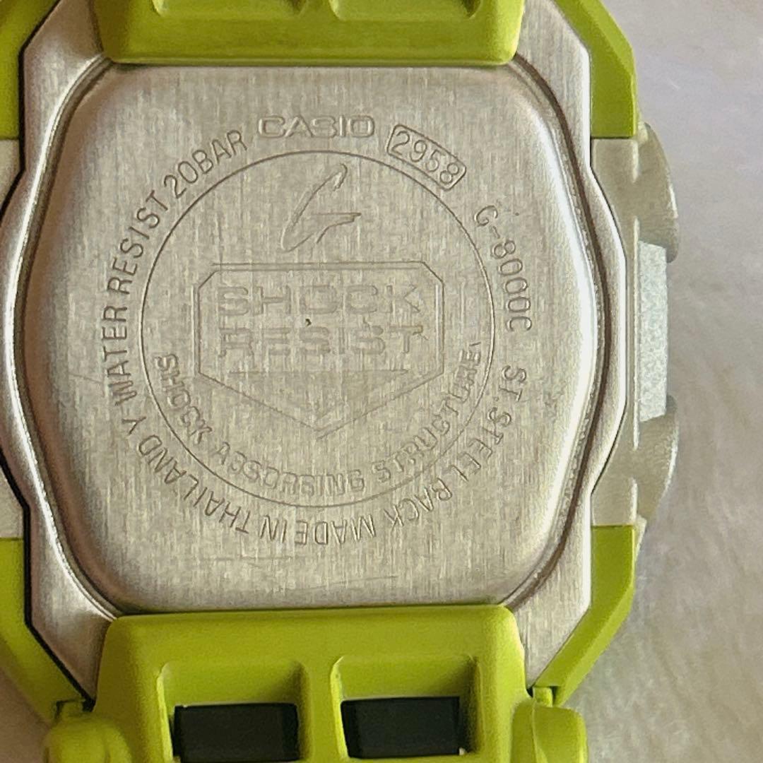 G-SHOOCK G-8000C WR200m メンズ 腕時計 ケース付 希少