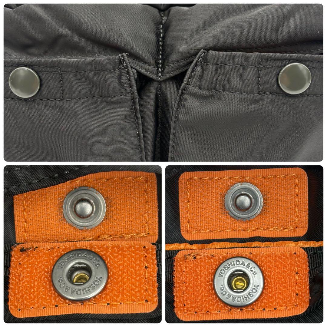 新素材 ポーター タンカー ヒップバッグ ボディバッグ 黒 ナイロン 男女兼用