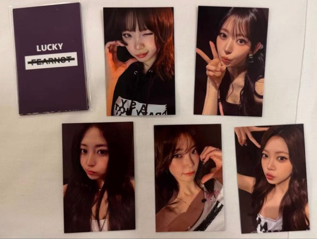 LESSERAFIM zone in seoul トレカ 5枚セツト