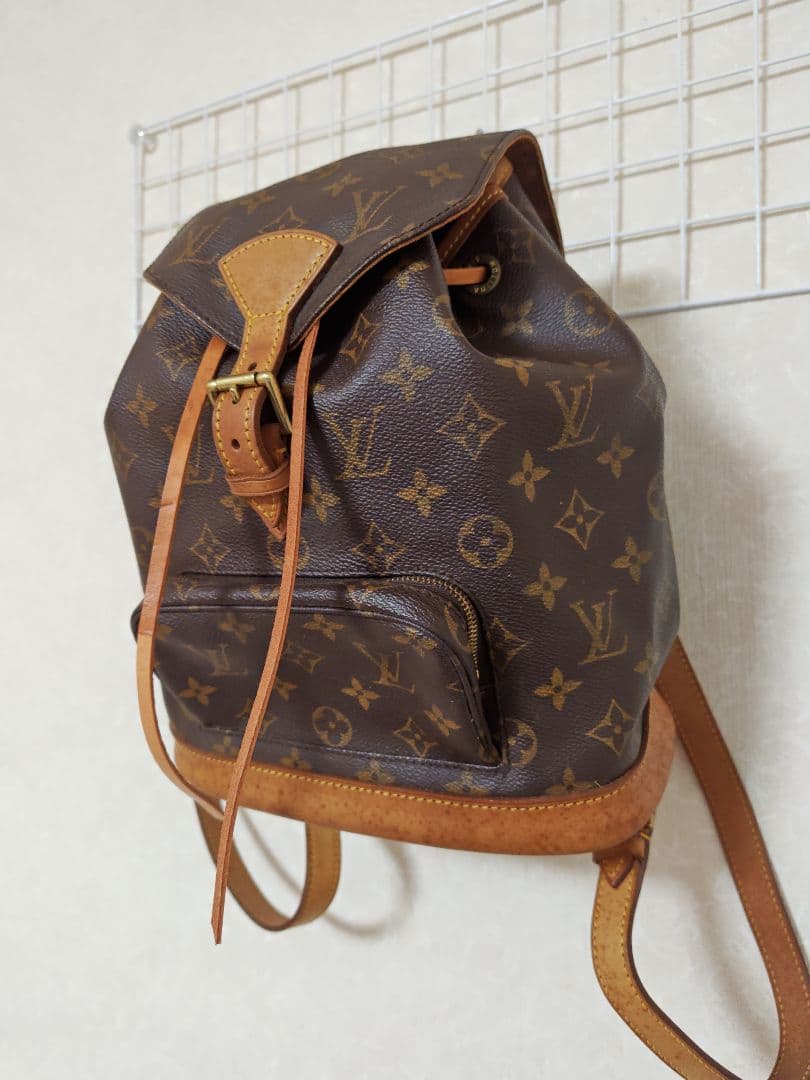 Louis Vuitton モンスリ MM モノグラム リュック デイバッグ