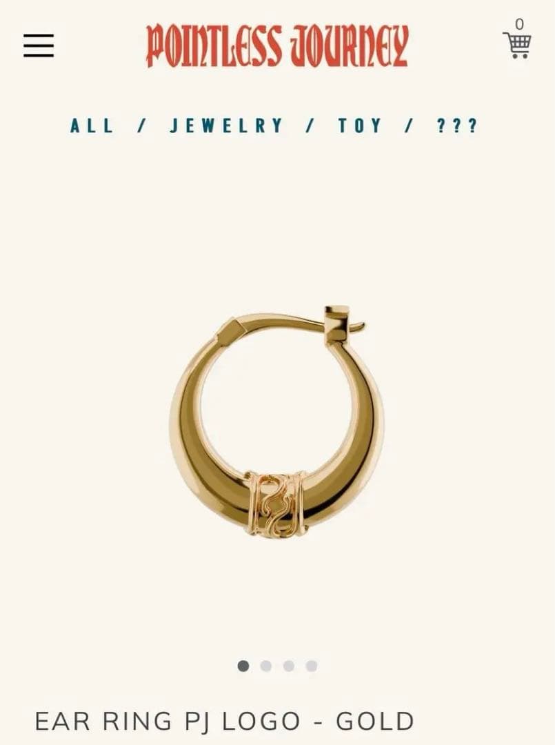 【本日午前10時まで最終セール】pointless journey ピアス