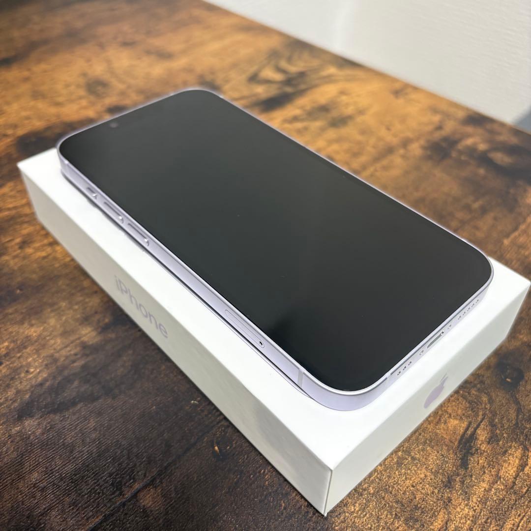 美品 iPhone14 256GB パープル Purple SIMフリー 本体
