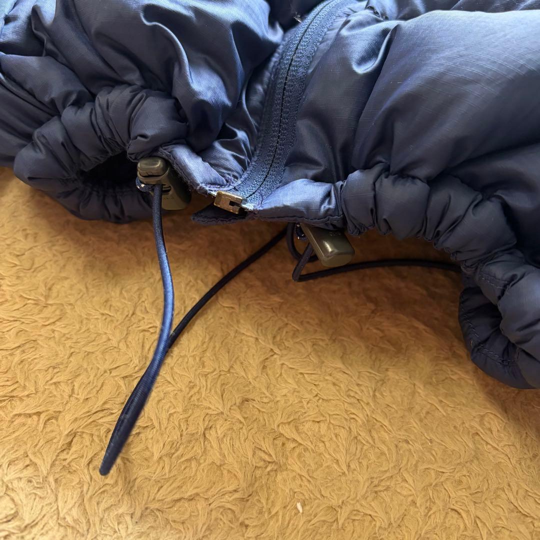 mont-bell ライトアルパインダウン パーカ 00s 90s M 紺 短丈