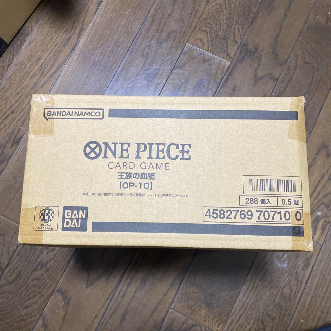 新品ワンピース カードゲーム 王族の血統１カートン12BOX