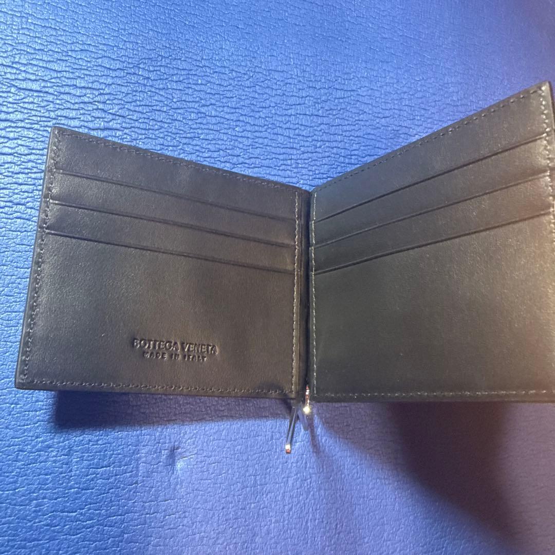 BOTTEGAVENETA 未使用品！イントレチャートマネークリップウォレット