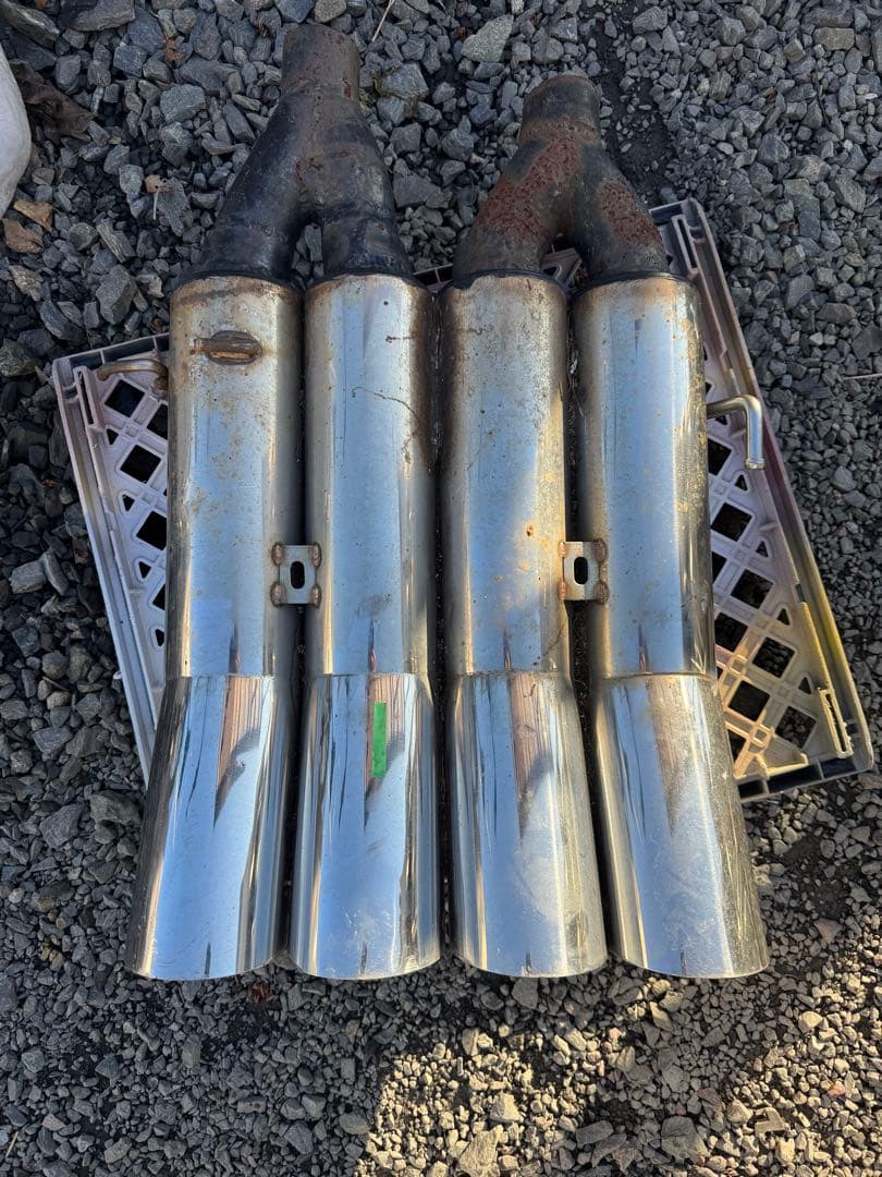 ドレキンマフラー　4本出し　ステンレス製