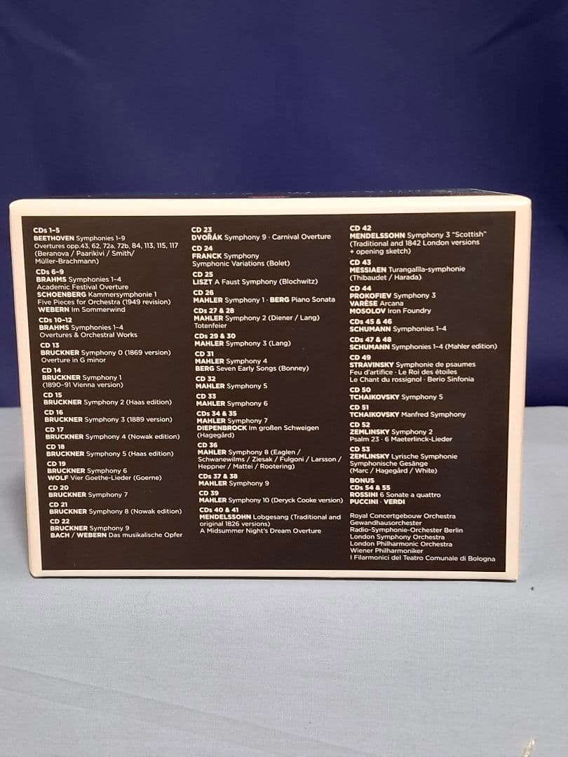 リッカルド・シャイー～シンフォニー・エディション（55CD）