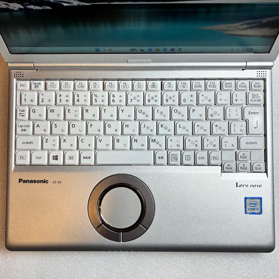 【パナソニック】Let's noteパソコン　CF-SV8KD4VS 状態良好