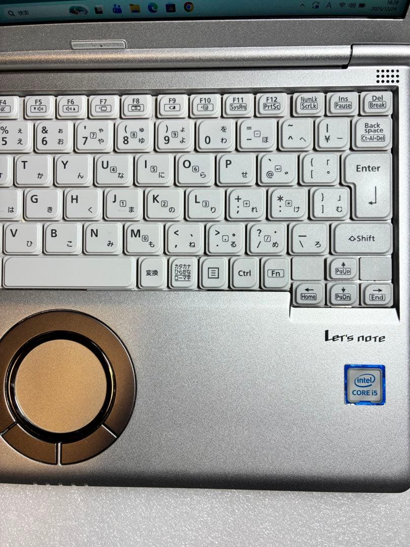 【パナソニック】Let's noteパソコン　CF-SV8KD4VS 状態良好