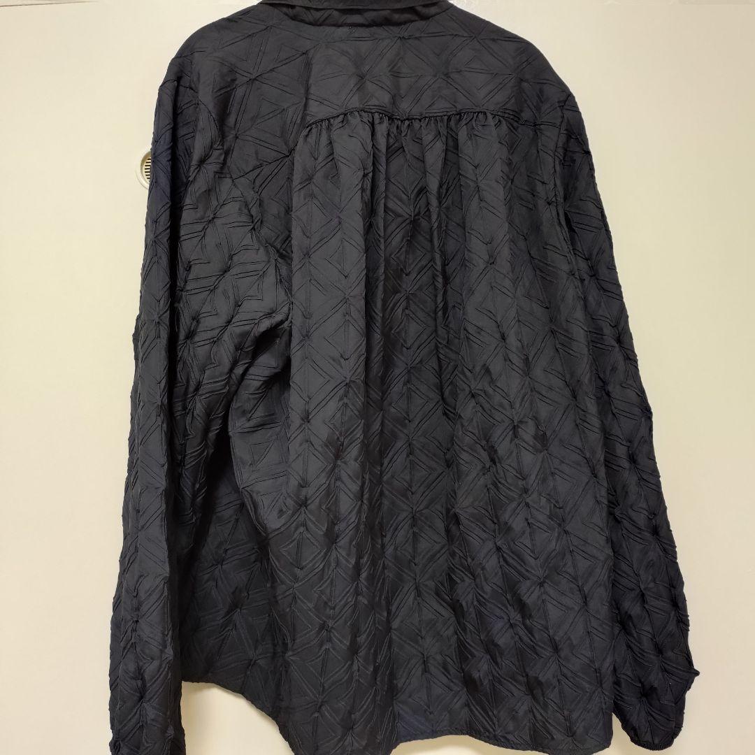 Ballisey ブラックリボン付きシャツ