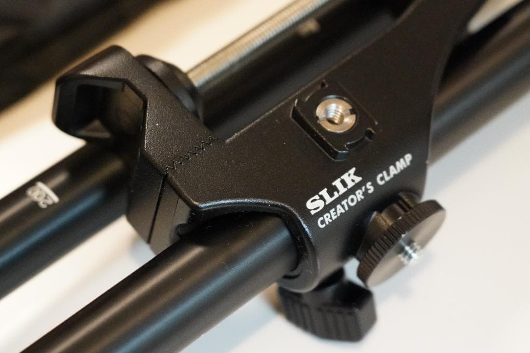 中古 スリック スライディングアーム ＋ クリエイターズクランプ セット