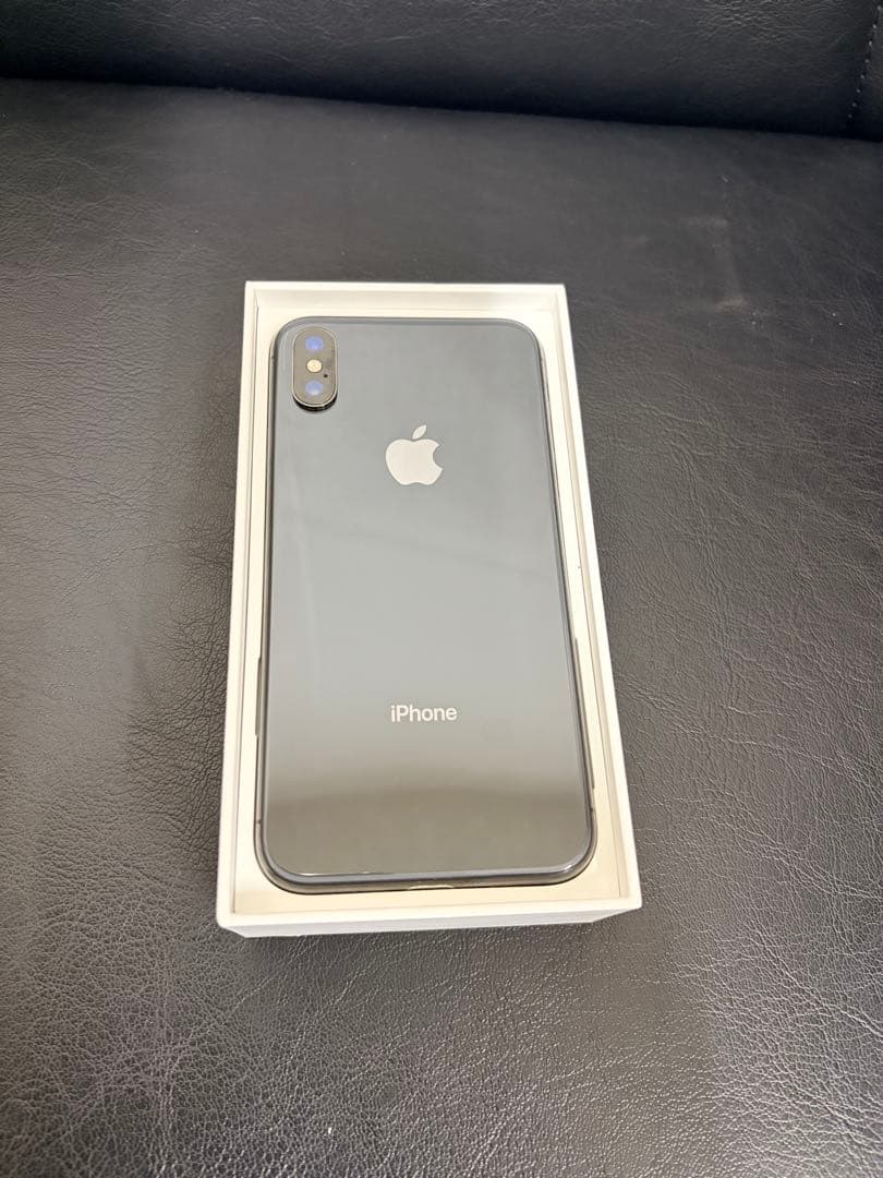iPhone X スペースグレイ 256GB SIMフリー